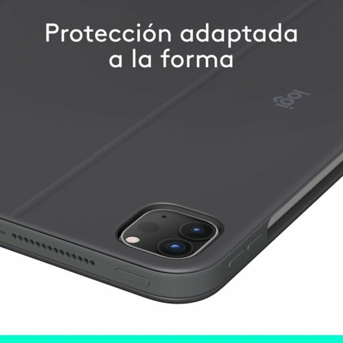 Fodral till Läsplatta Logitech iPad Pro 2024 Svart Qwerty Spanska QWERTY - 5