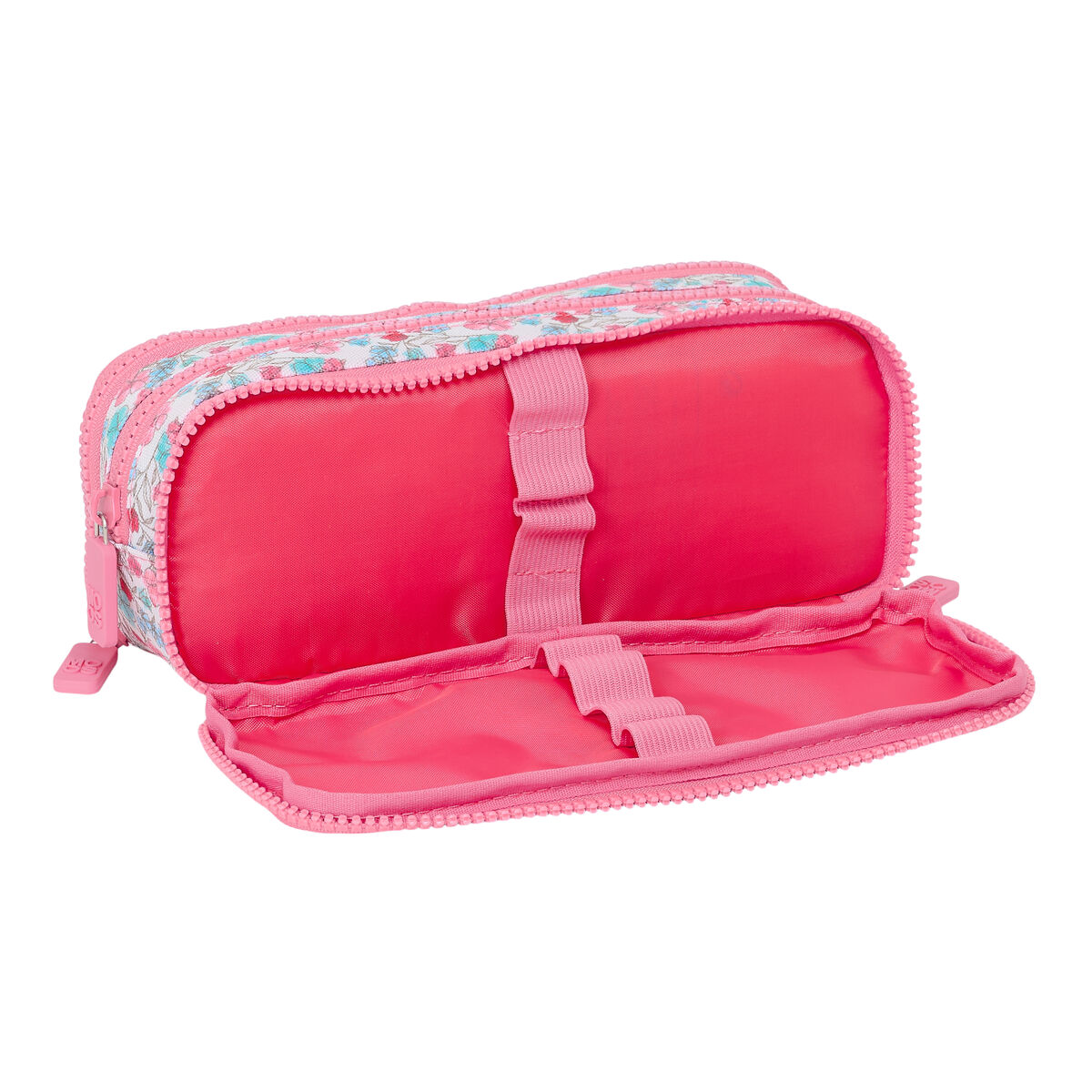 Tredubbel Carry-all Moos Flores Multicolour 21 x 8 x 8 cm - 3