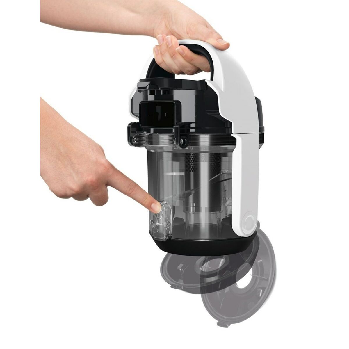 Påsfri Dammsugare BOSCH BGS05A222 Vit Svart 700 W - 2