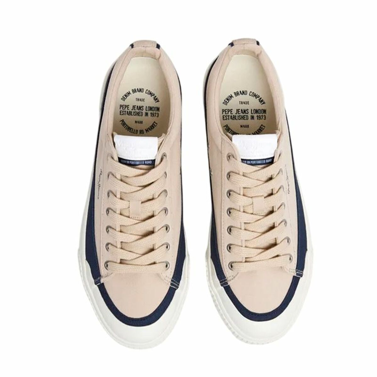 Gymnastikskor, Herr Pepe Jeans Ben Wash Beige - 3