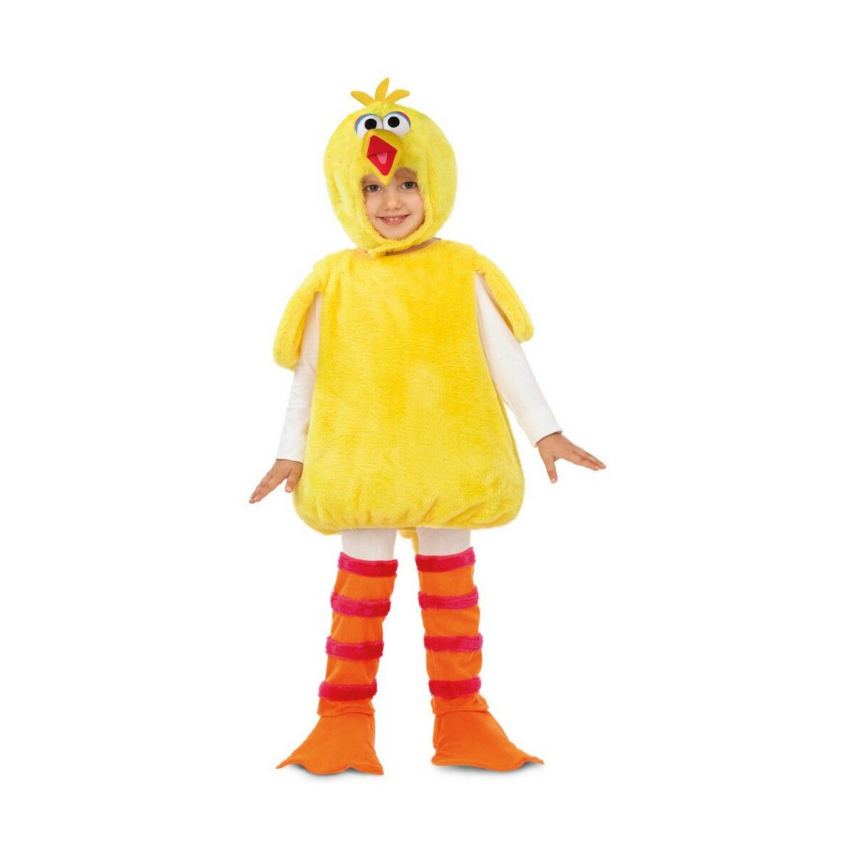 Maskeraddräkt för barn My Other Me Big Bird Sesame Street (4 Delar) - 3