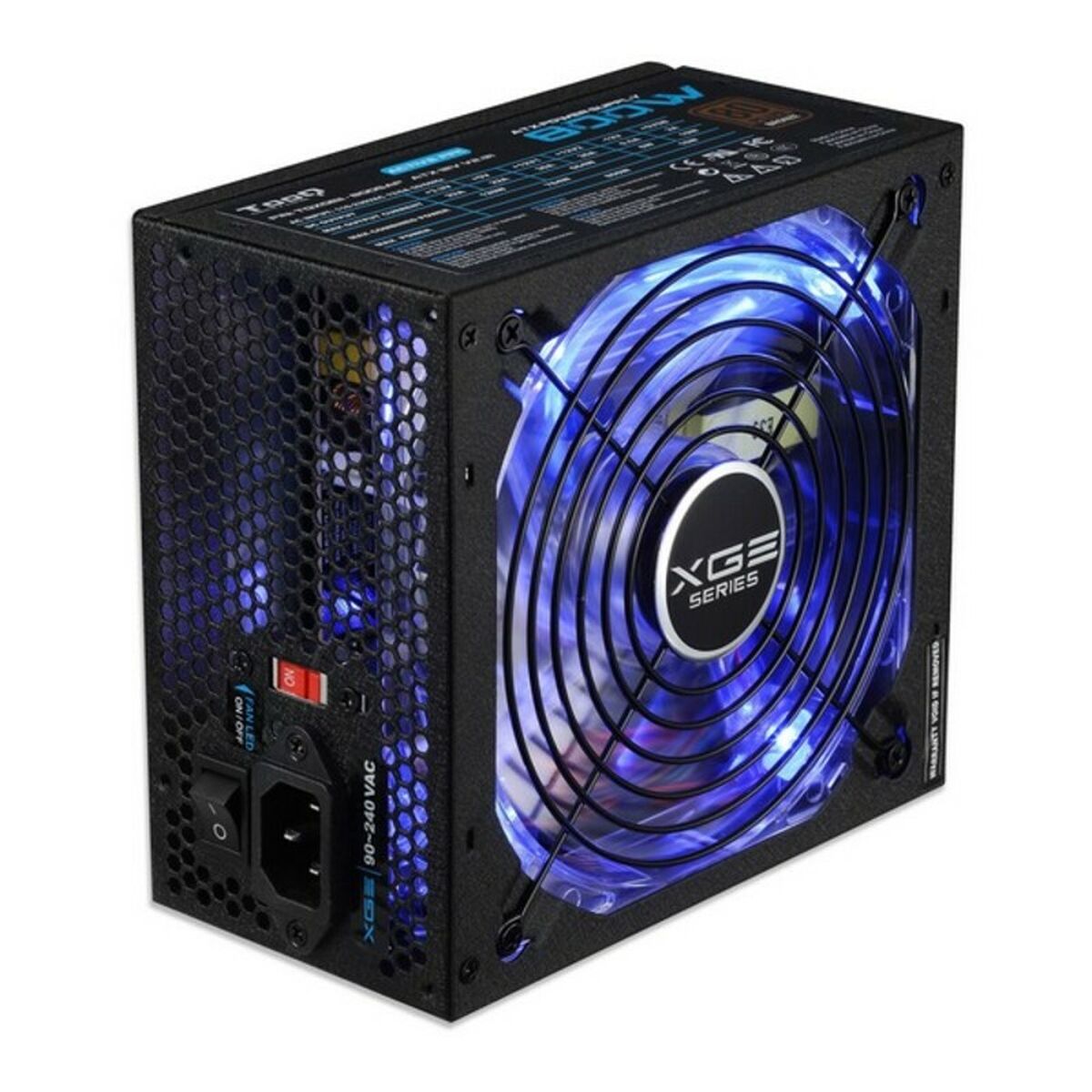 Strömtillförsel TooQ TQXGEII-800SAP LED 800W ATX 800 W 80 Plus Bronze RoHS - 2
