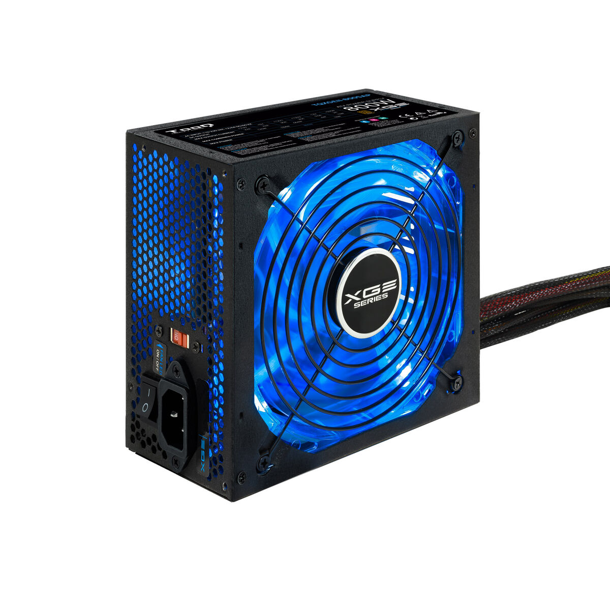 Strömtillförsel TooQ TQXGEII-800SAP LED 800W ATX 800 W 80 Plus Bronze RoHS