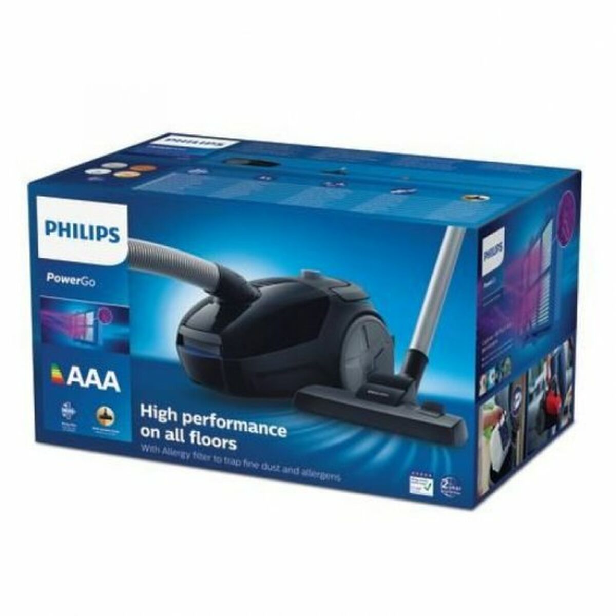 Dammsugare med Påse Philips FC8241/09 3 L 77 dB Svart 900 W 750 W - 7