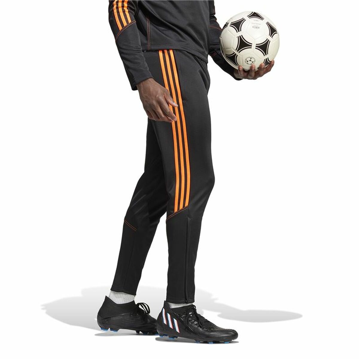 Fotbollsträningsbyxor, Vuxen Adidas Tiro 23 Svart Män - 4