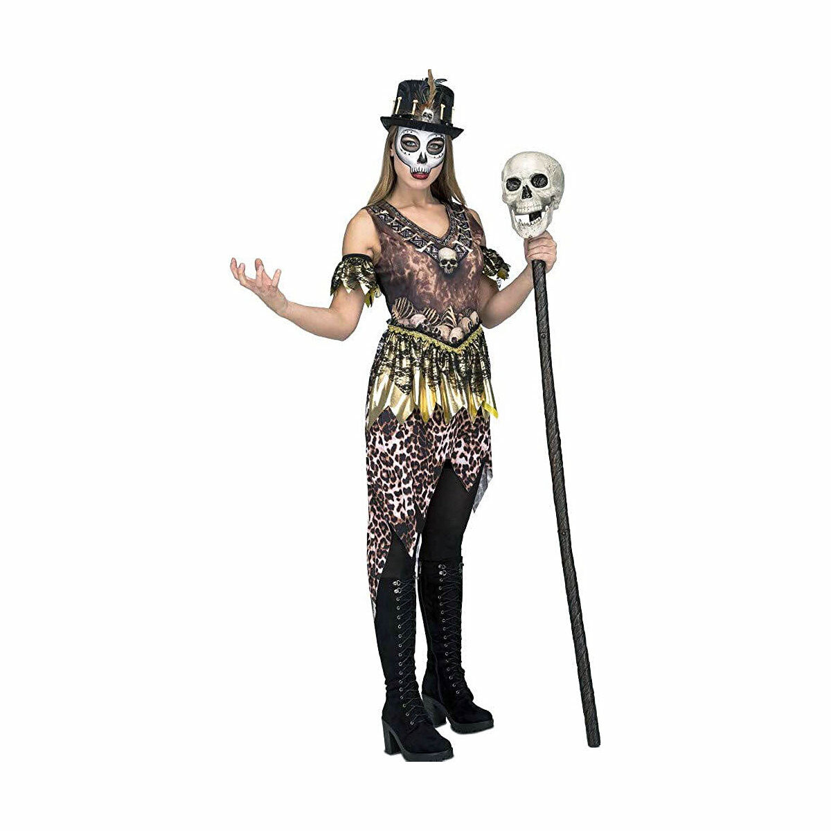 Maskeraddräkt vuxna My Other Me Voodoo Master M/L (2 Delar) - 7