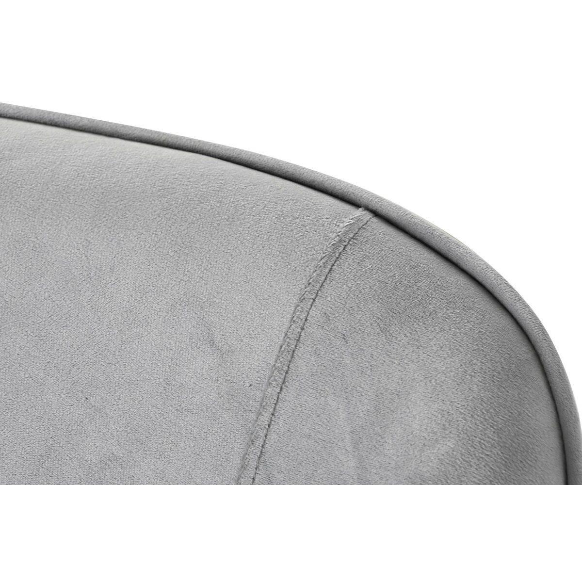 Fåtölj DKD Home Decor Svart Grå Trä 59 x 66 x 76 cm - 5