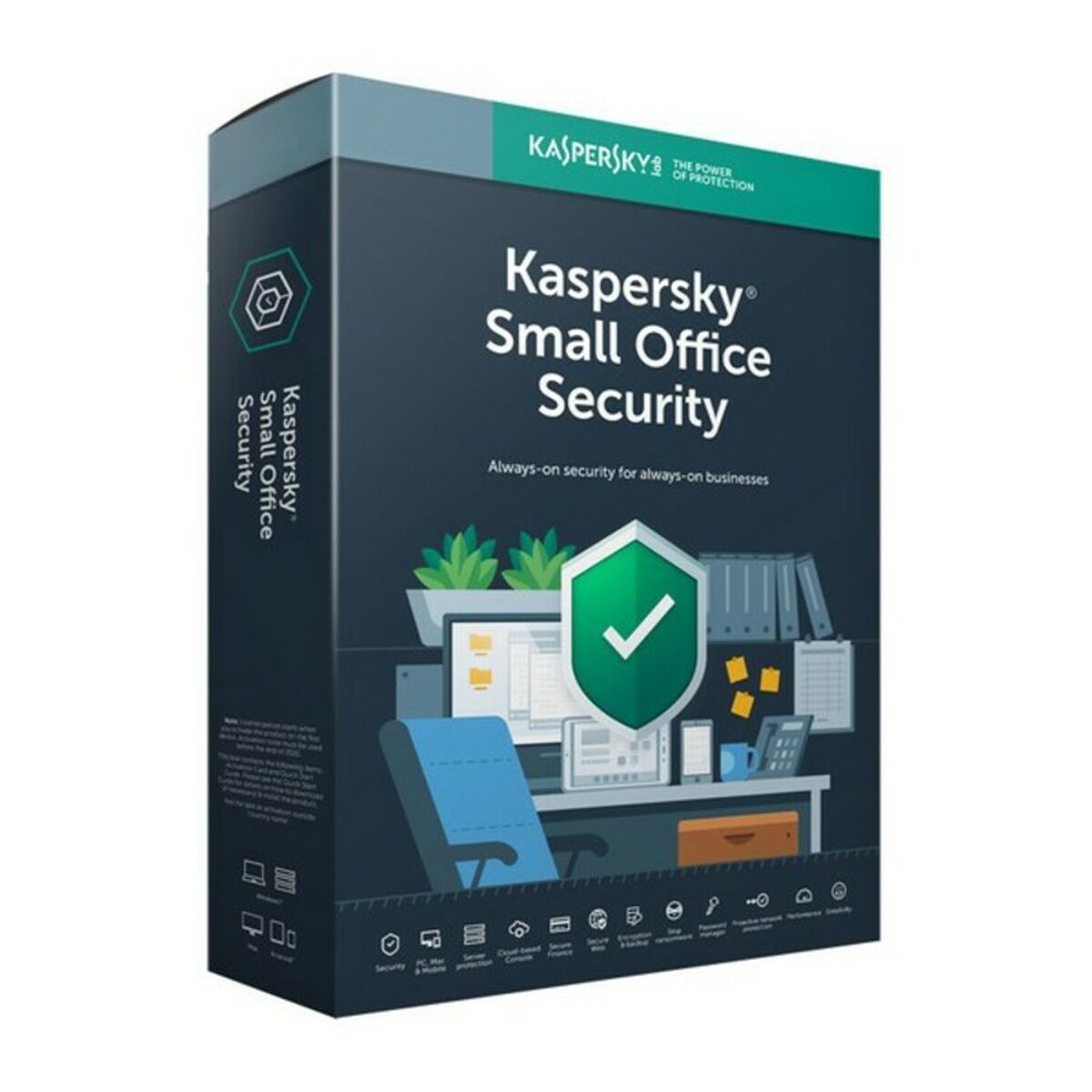 Antivirusprogram Spanskt Kaspersky KL4541X5KFS-20ES