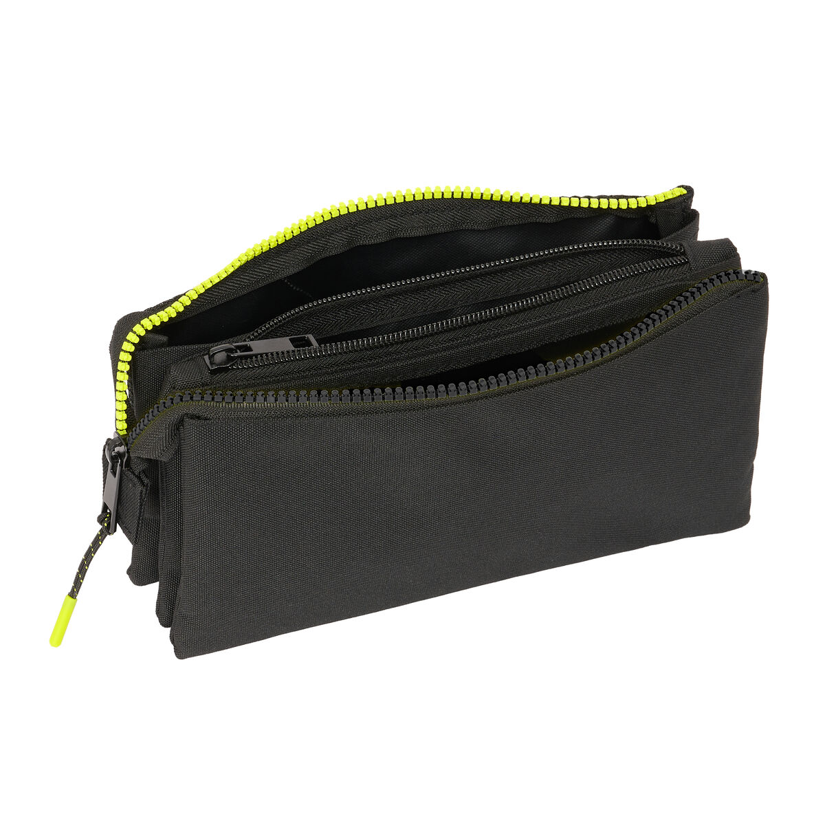 Tredubbel Carry-all Munich Beat Svart 22 x 12 x 3 cm - 3