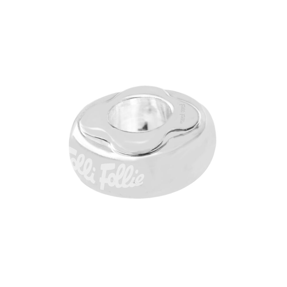 Dampärlor Folli Follie 1P13F006 Silvrig 1 cm