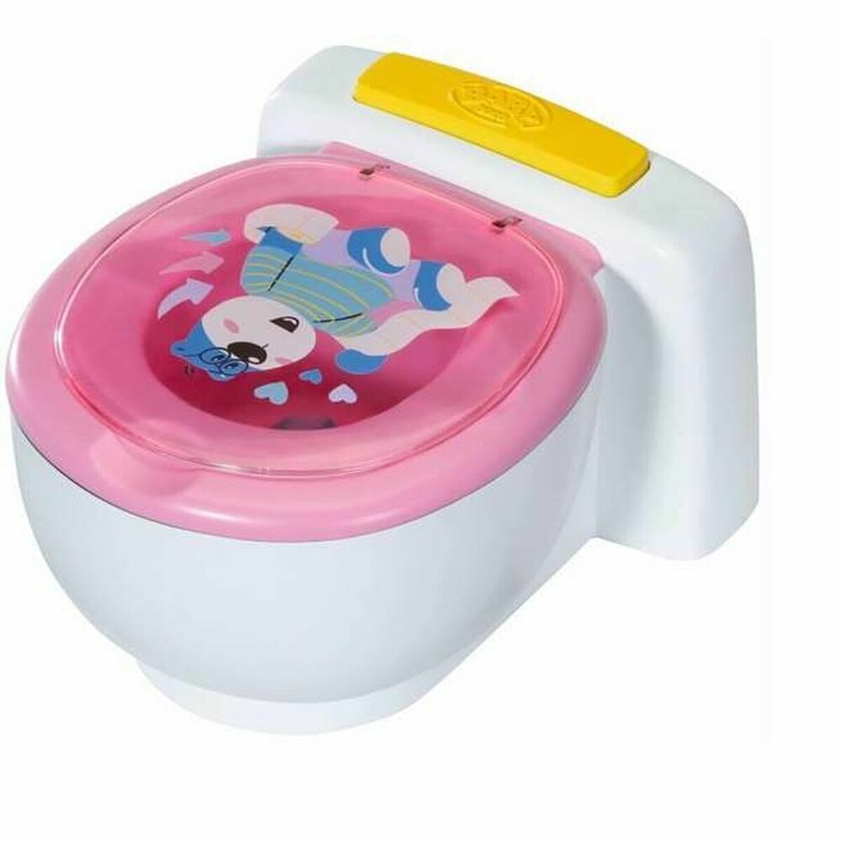Docka tillbehör Zapf Creation Bath Poo-PooToilet med ljud (43 cm)