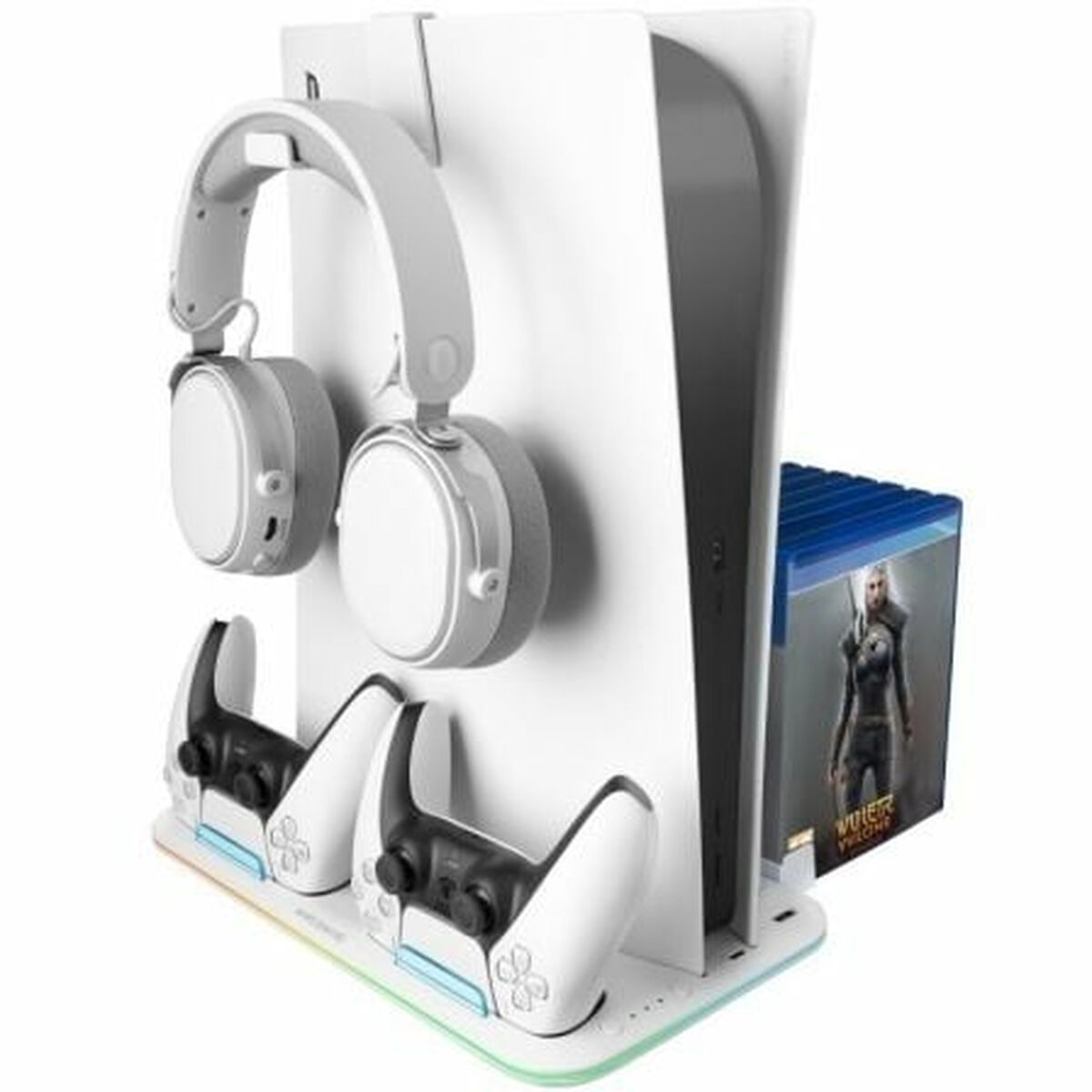 Hörlurarstöd Mars Gaming MPS5B2 Vit