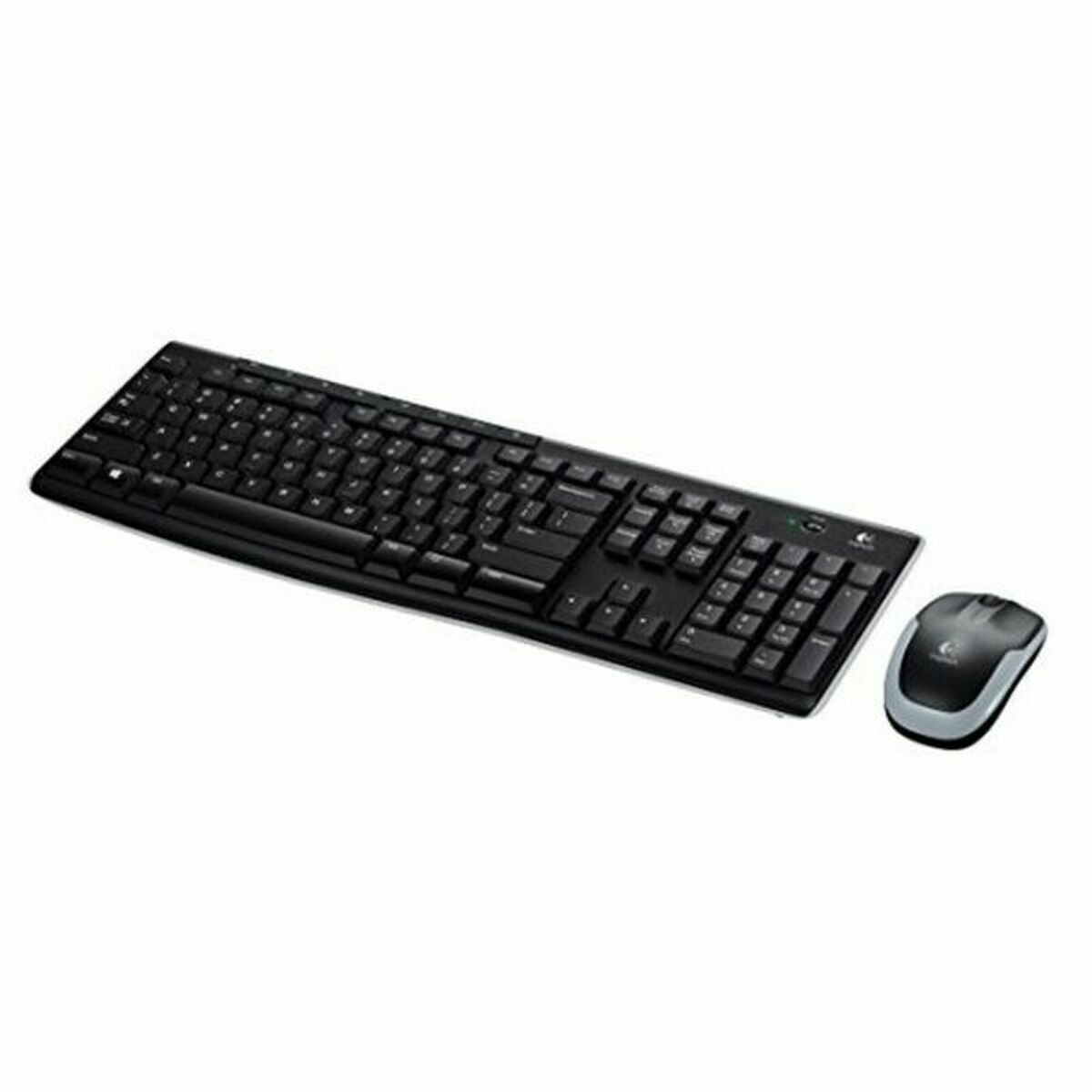 Trådlöst Tangentbord och Mus Logitech 920-004513 Svart Qwerty Spanska QWERTY - 7