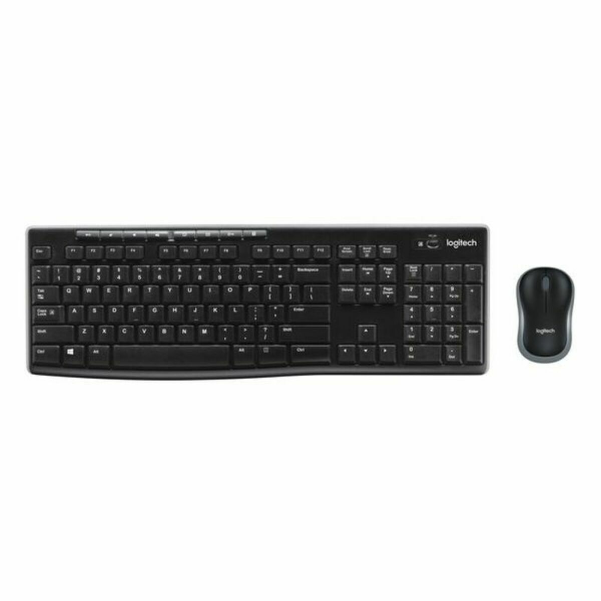 Trådlöst Tangentbord och Mus Logitech 920-004513 Svart Qwerty Spanska QWERTY - 2
