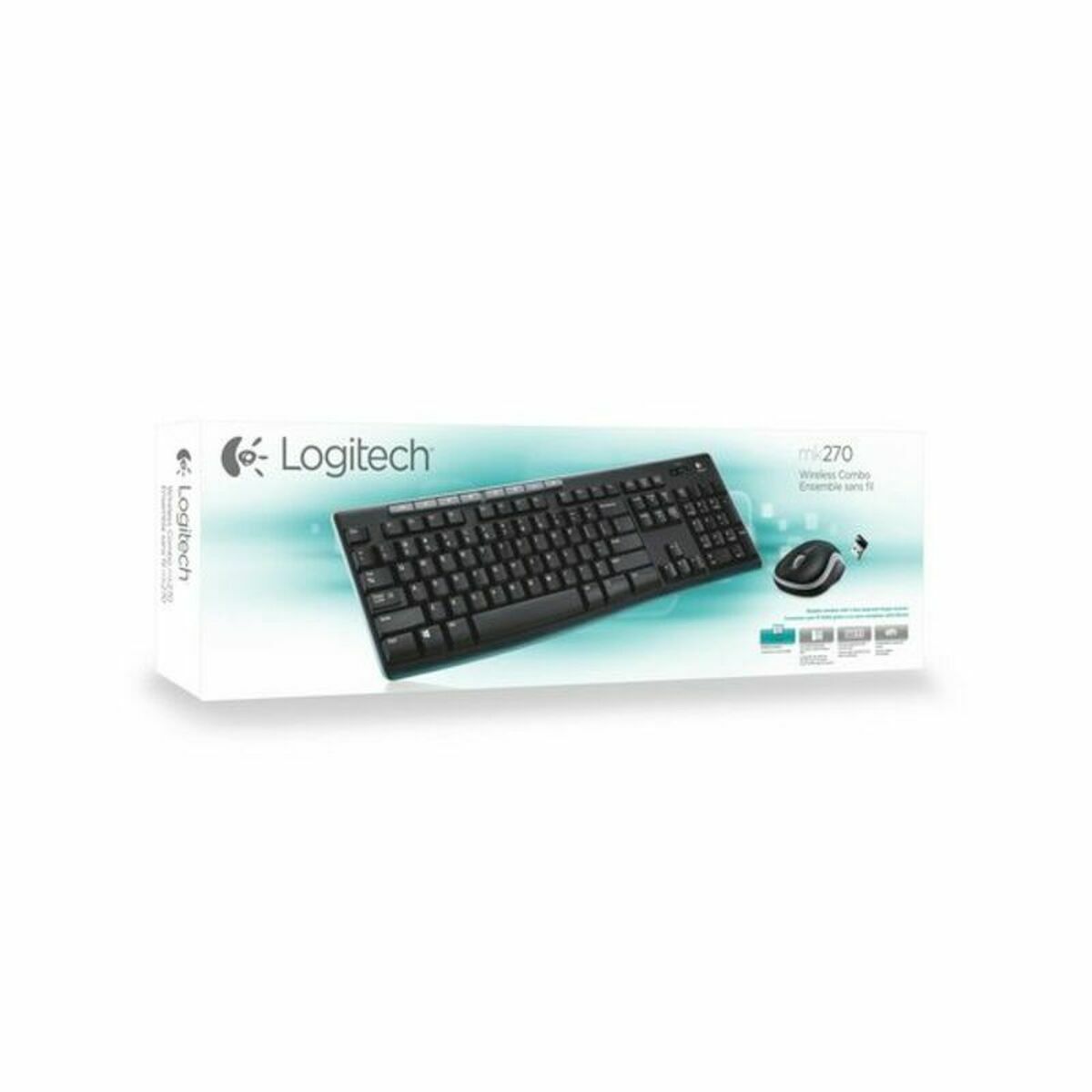 Trådlöst Tangentbord och Mus Logitech 920-004513 Svart Qwerty Spanska QWERTY - 6