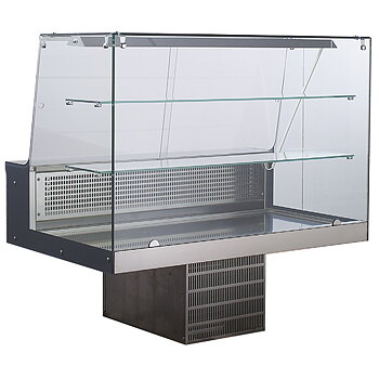 Tappa-i kylda med square glas, 1 hyllplan, l=1000 mm