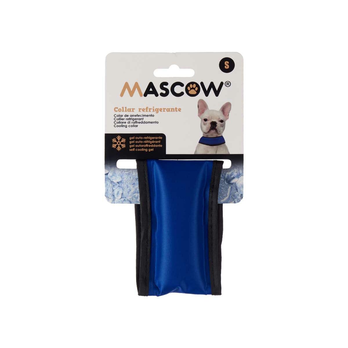 Hundhalsband Mascow Blå Svart 6,3 x 1 x 30 cm Kylning - 2