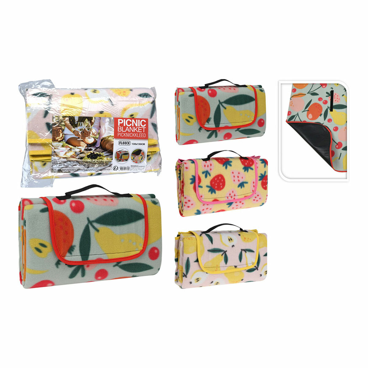 Picnic blanket 130 x 150 cm - 2