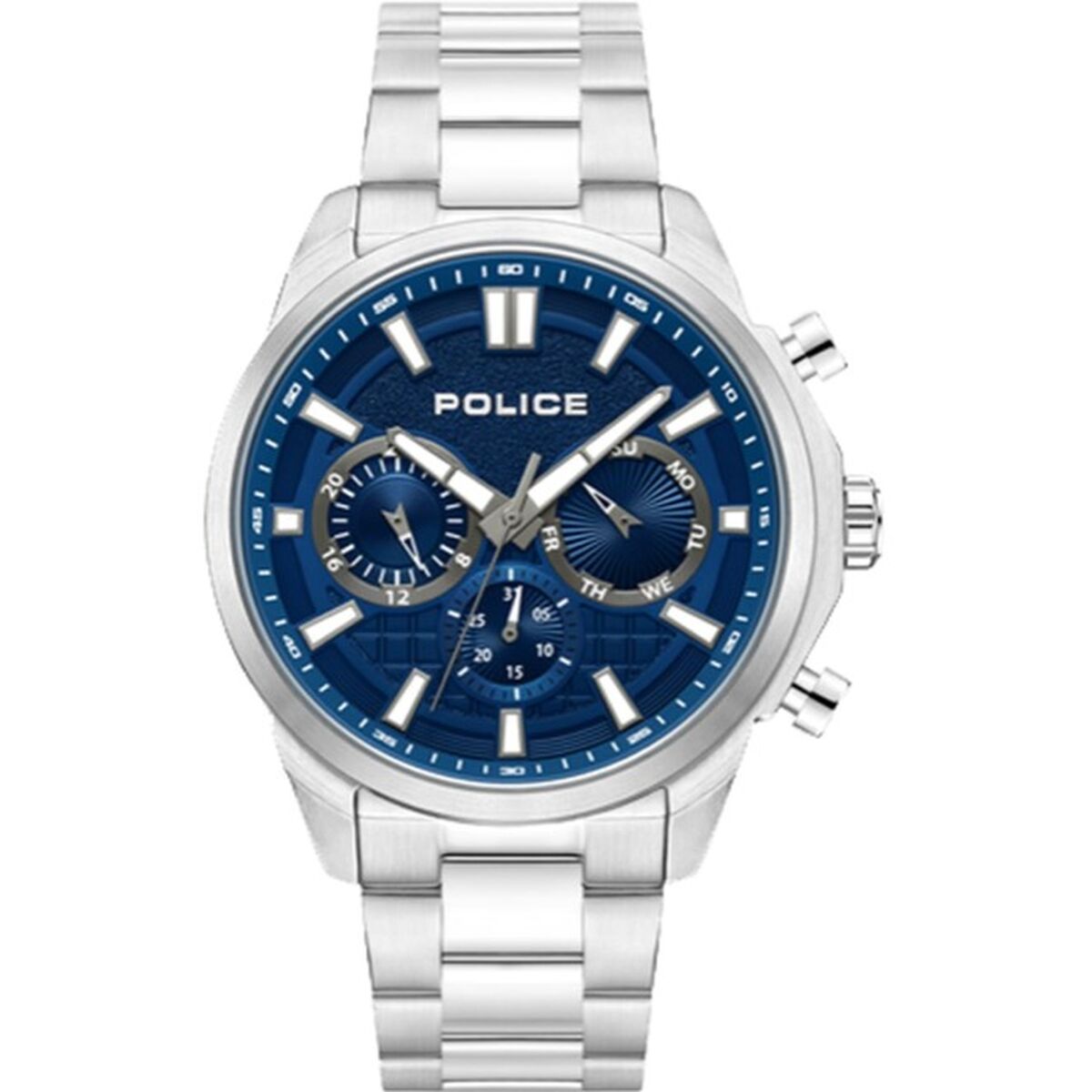 Herrklocka Police PEWJK0021004 Silvrig - 2