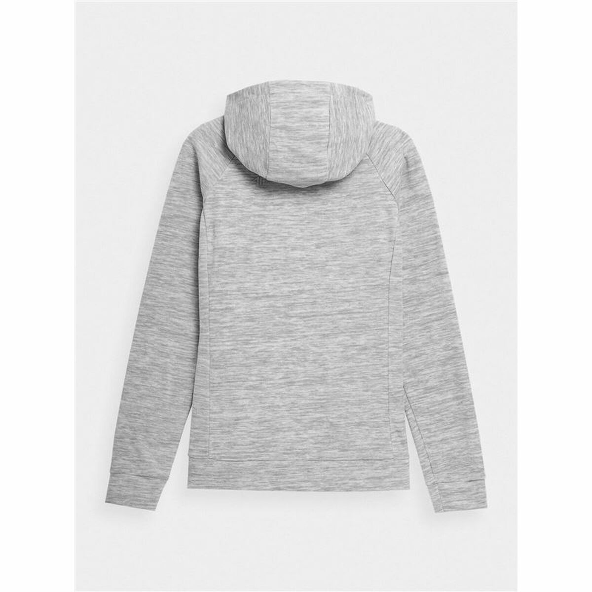 Tröja med huva Dam 4F Fleece Grå - 2