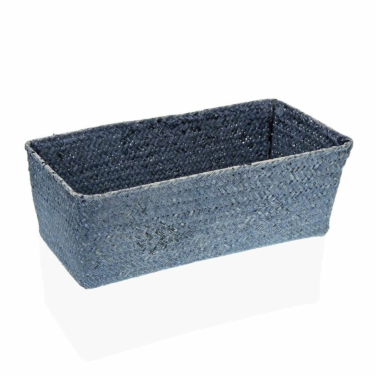 Multifunktionell korg Versa Blå Havsalger 16 x 10 x 30 cm - 2