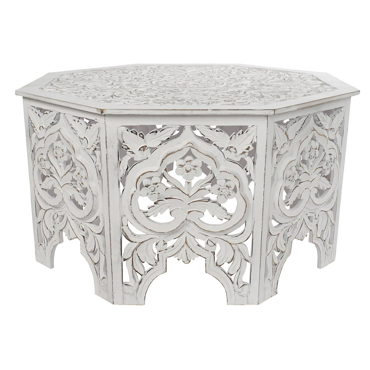 Soffbord DKD Home Decor Trä MDF 84 x 84 x 46 cm - 5