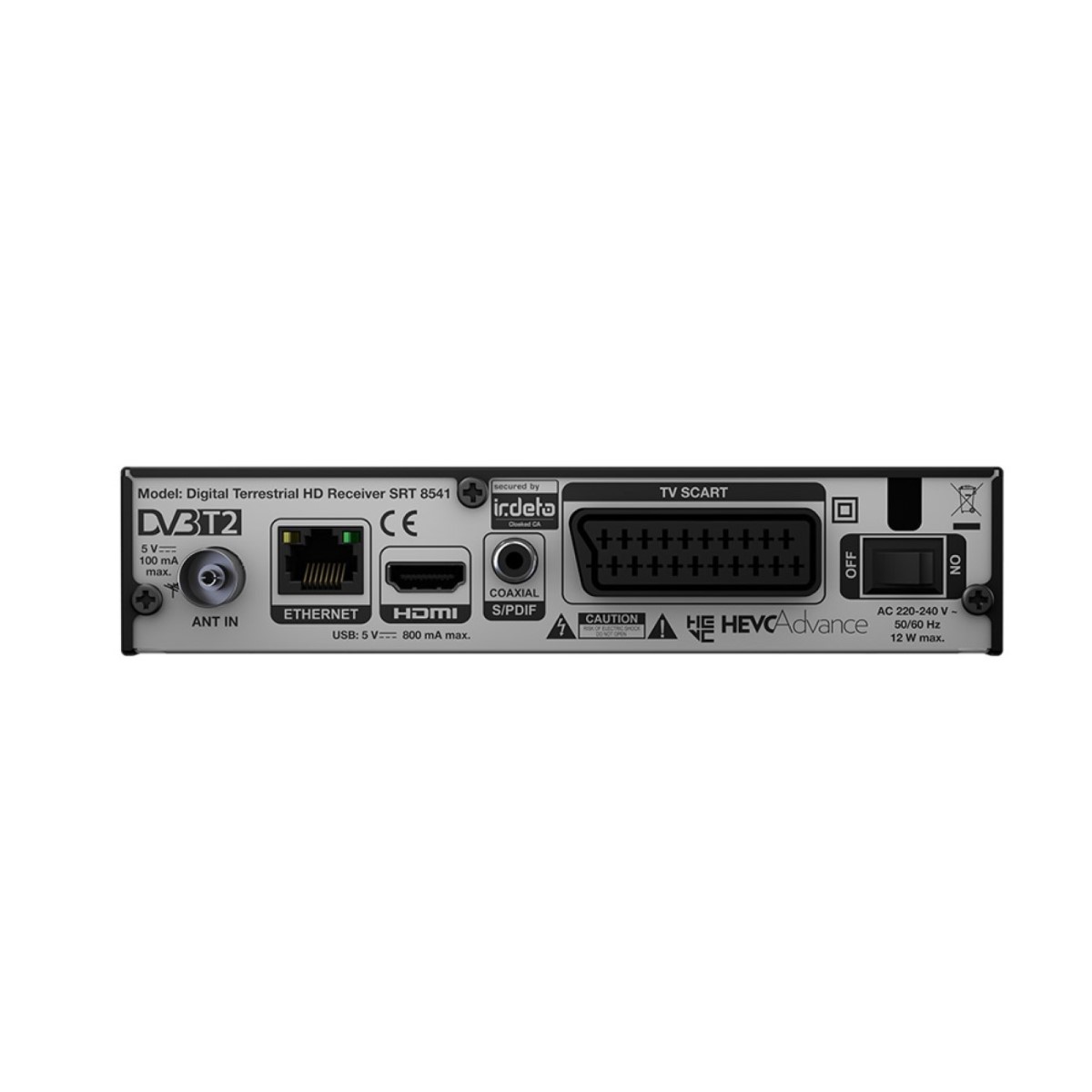 TDT-tuner STRONG Svart DVB-T2 - 3