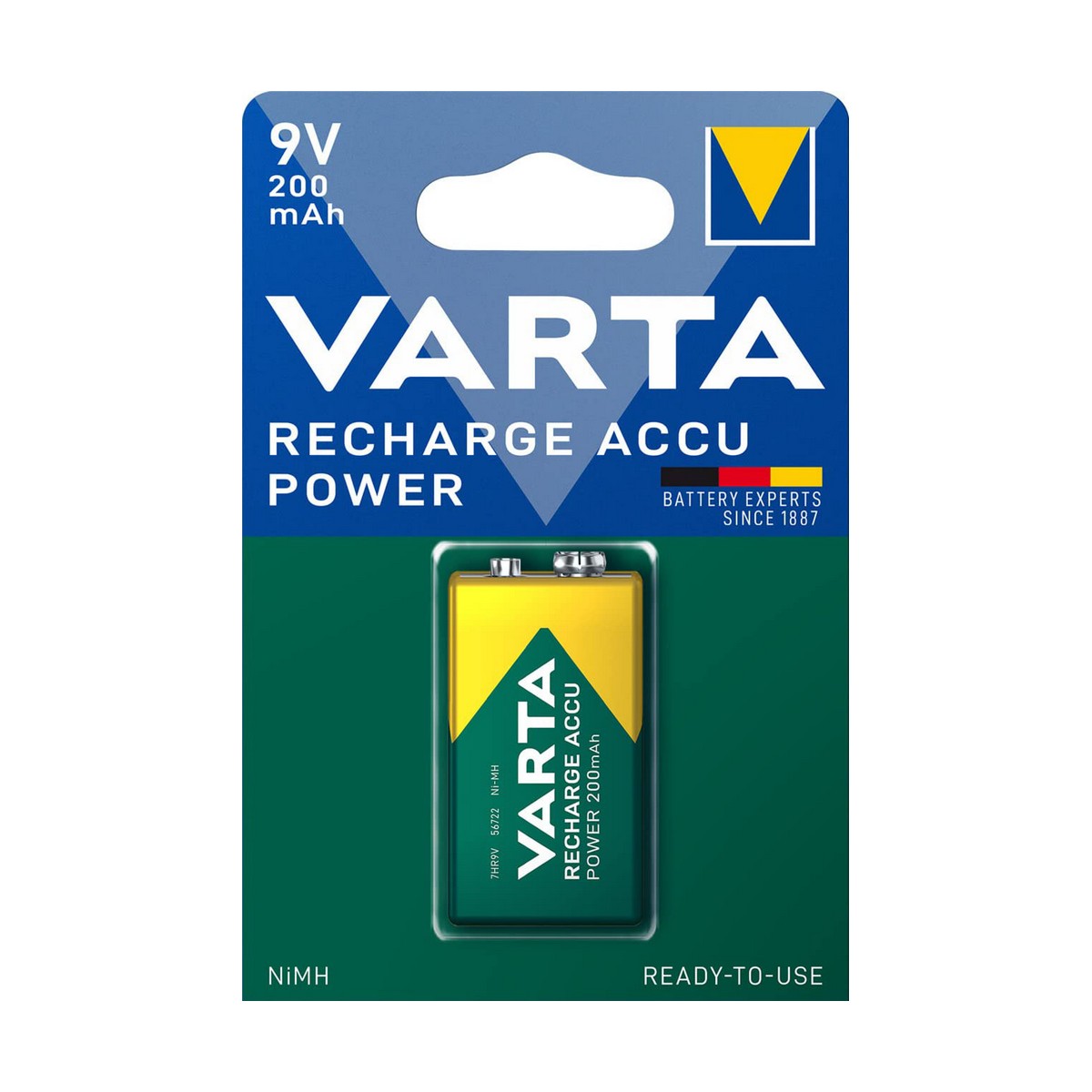 Laddningsbara Batterier Varta - 4