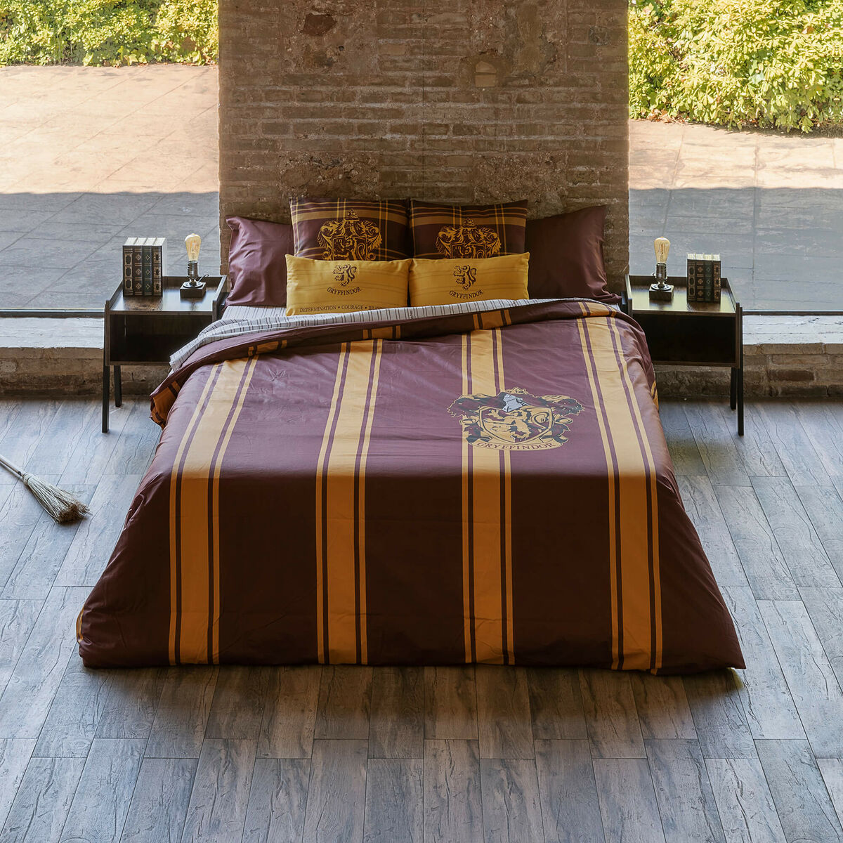 Påslakan Harry Potter Gryffindor Multicolour 175 Trådar 180 x 220 cm Säng 105 - 2