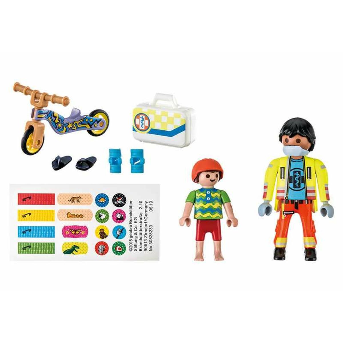 Playset Playmobil City Life - Paramedic with Patient 71245 15 Delar - 2