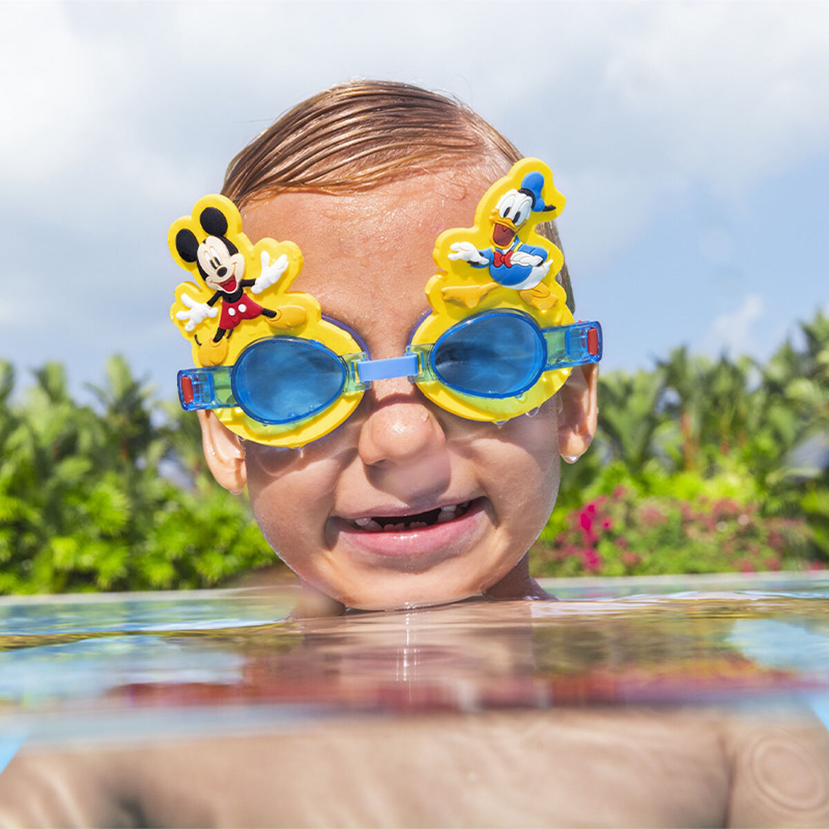 Bestway Simglasögon för Barn i Silikon Mickey & Vänner +3 år Strand och Pool 09110 - 4