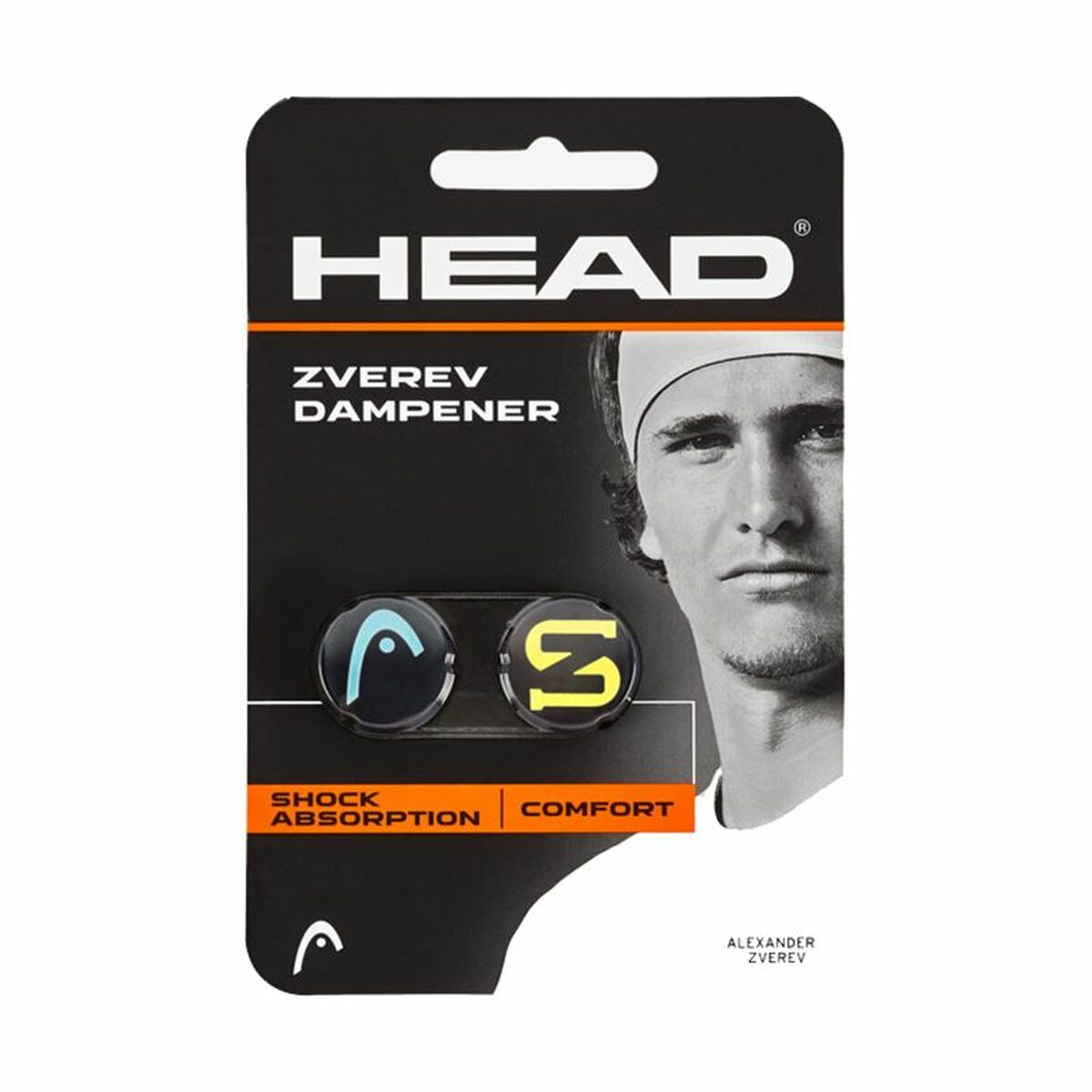 Stötdämpande Head Zverev Dampener Gul 2 antal