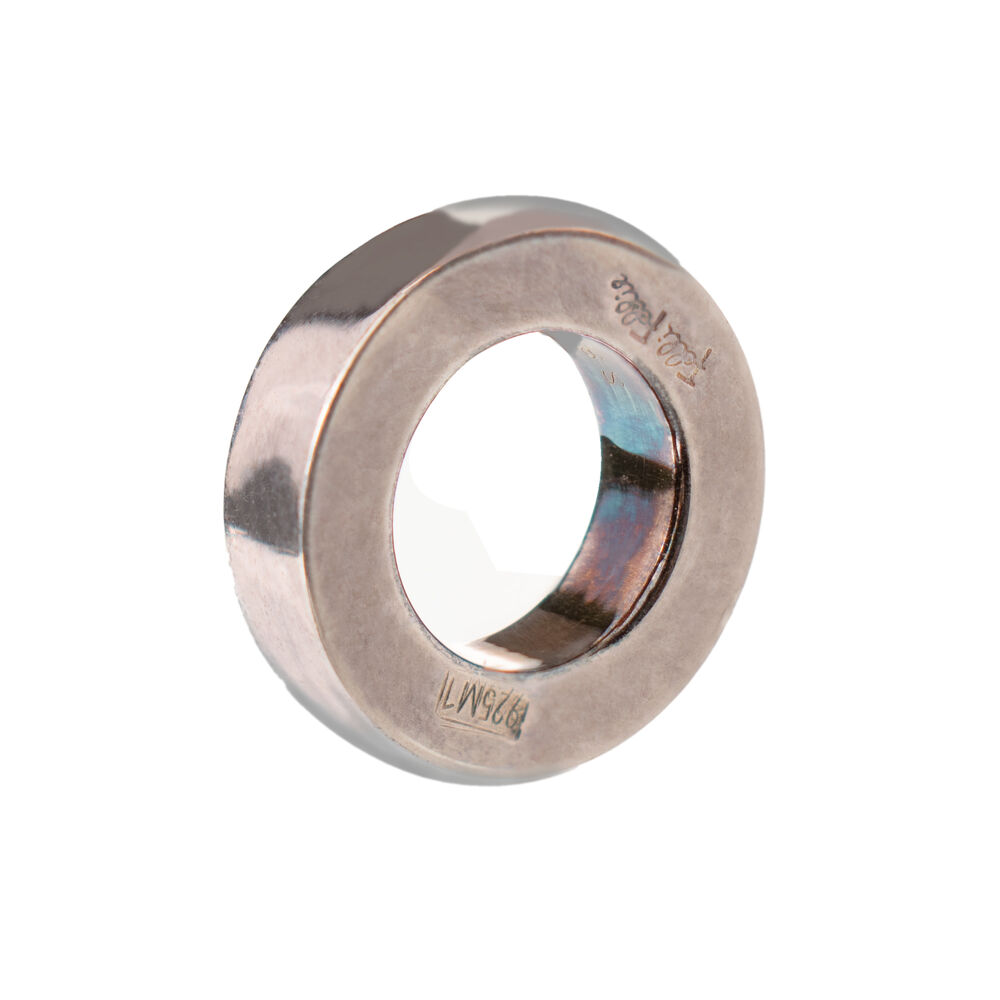 Dampärlor Folli Follie 1P9S048 Grå 1 cm - 2