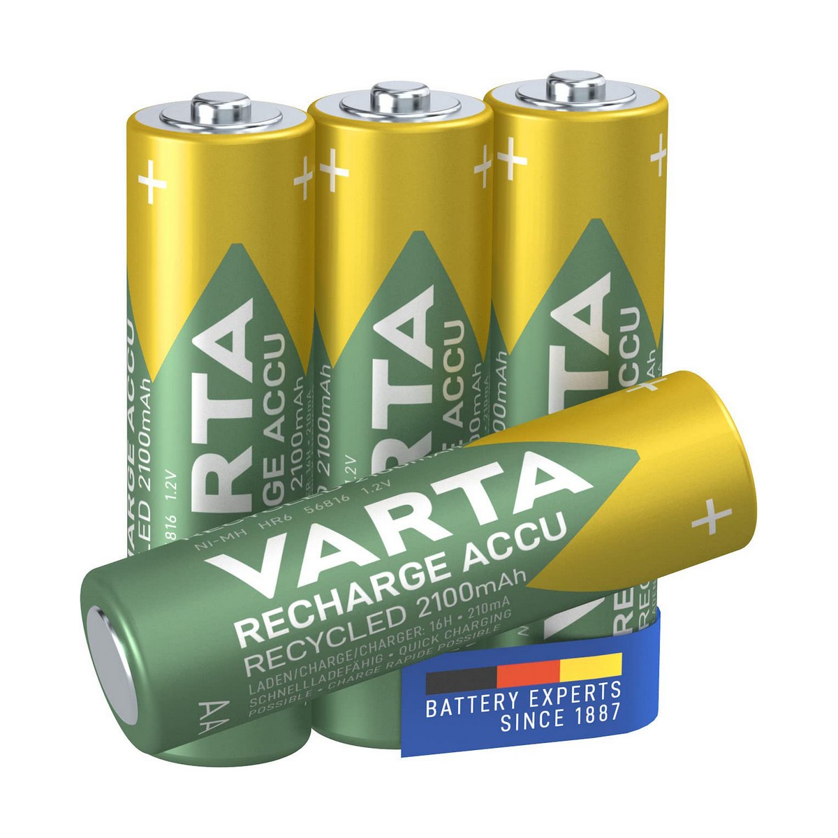 Laddningsbara Batterier Varta - 3