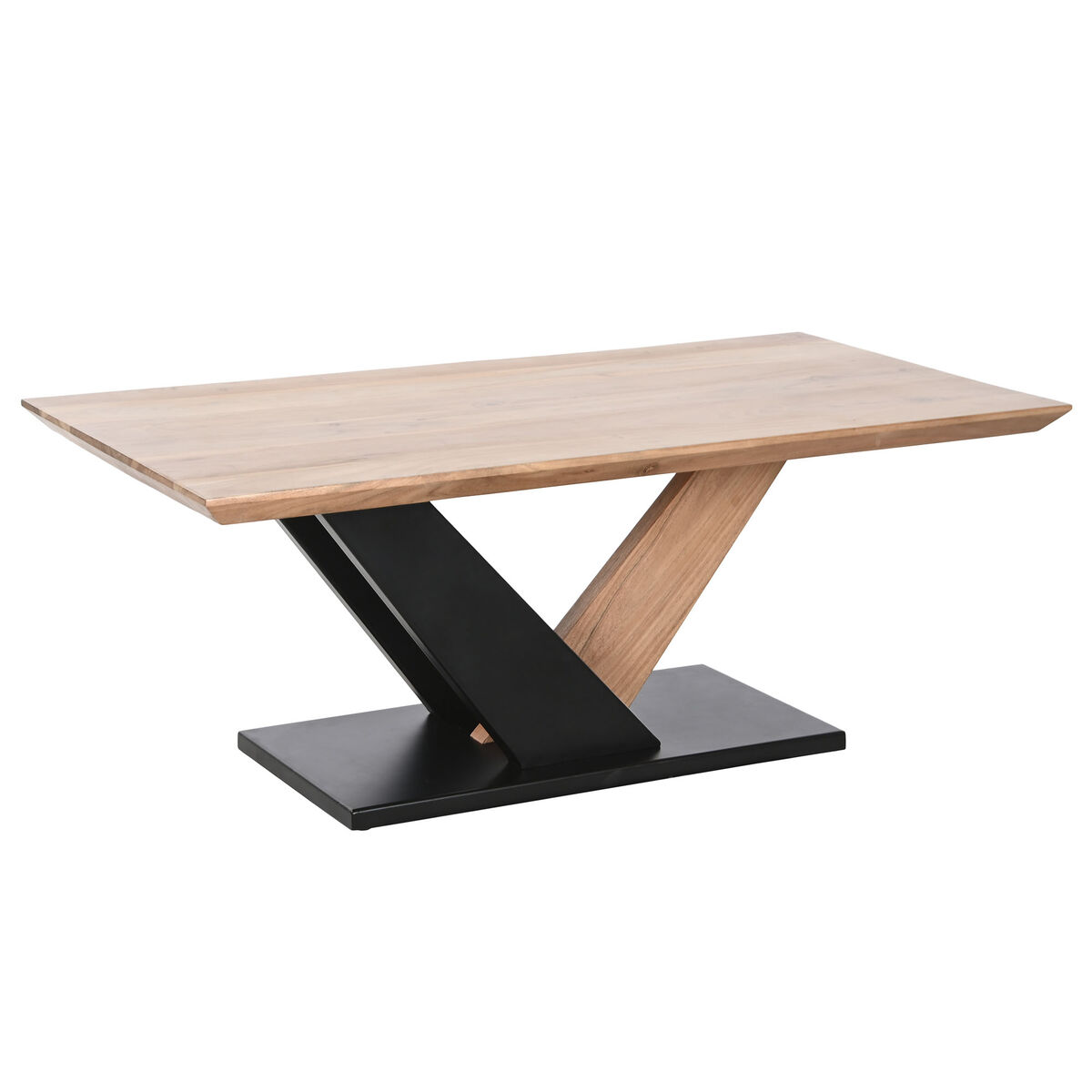 Soffbord DKD Home Decor Metall Akaciaträ 115 x 60 x 45 cm - 6
