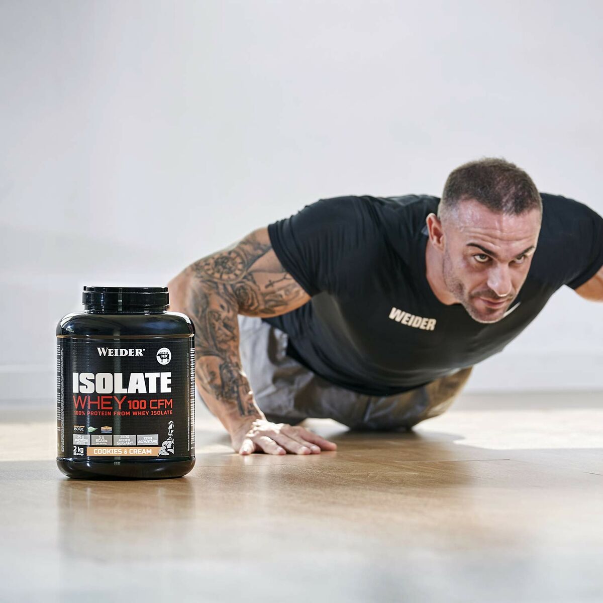 Protein Weider Isolate Whey 100 Cfm Cookies & Cream - 4