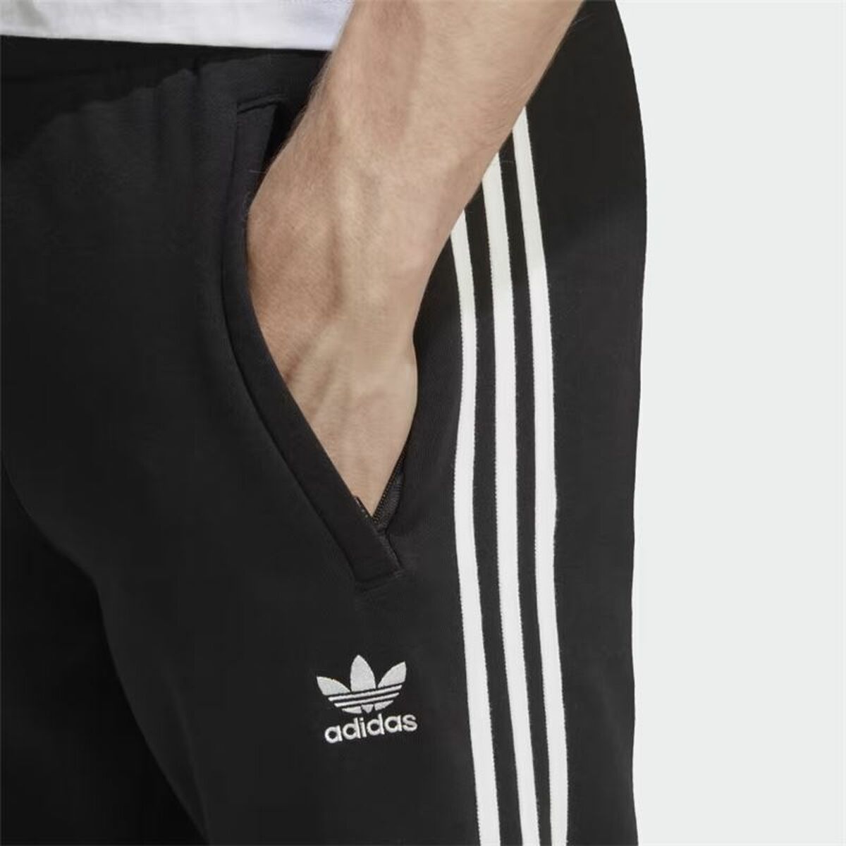 Långa träningsbyxor Adidas Classics Svart Män - 5