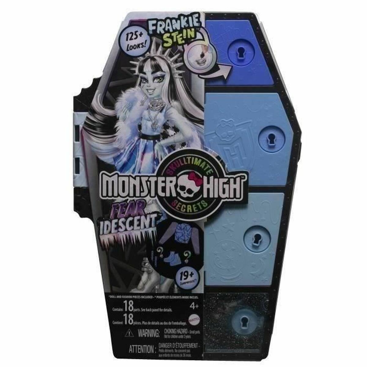 Bebisdocka Monster High Frankie Stein's Secret Lockers Iridescent Look - 2