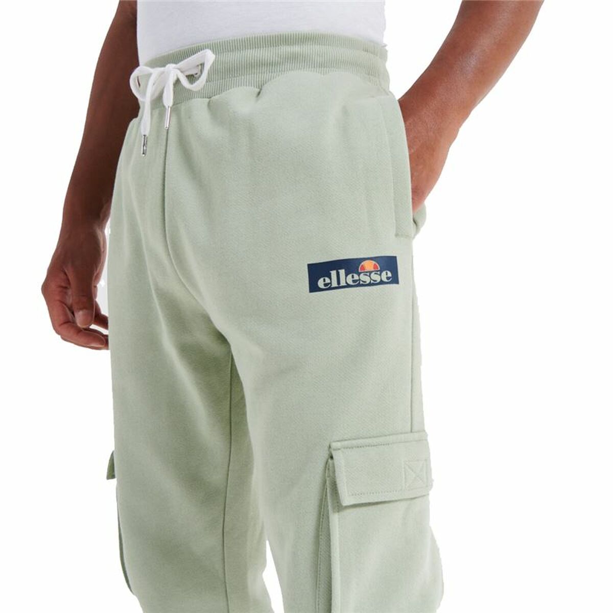 Byxor för vuxna Ellesse Mattio Jog Beige Män - 4