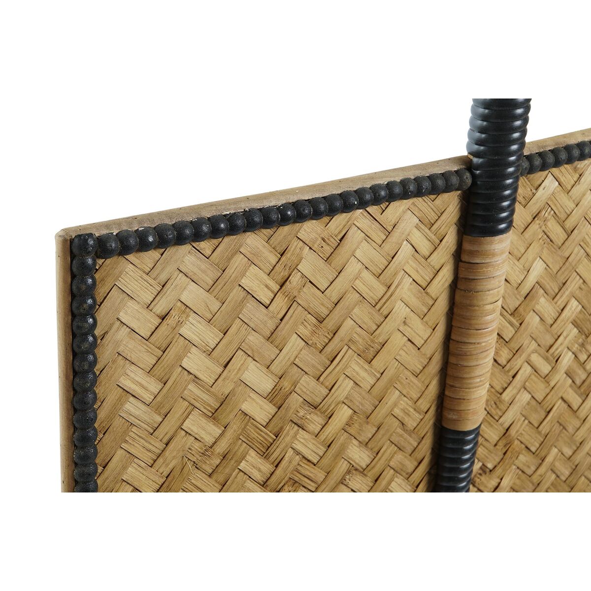 Väggdekoration DKD Home Decor Svart Brun Solfjäder Bambu Tropiskt (42 x 3 x 60 cm) - 5