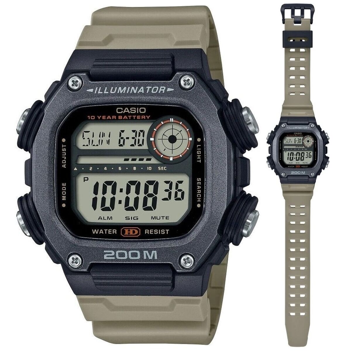 Herrklocka Casio CASIO ILLUMINATOR DIVER 200m (Ø 50 mm) - 5