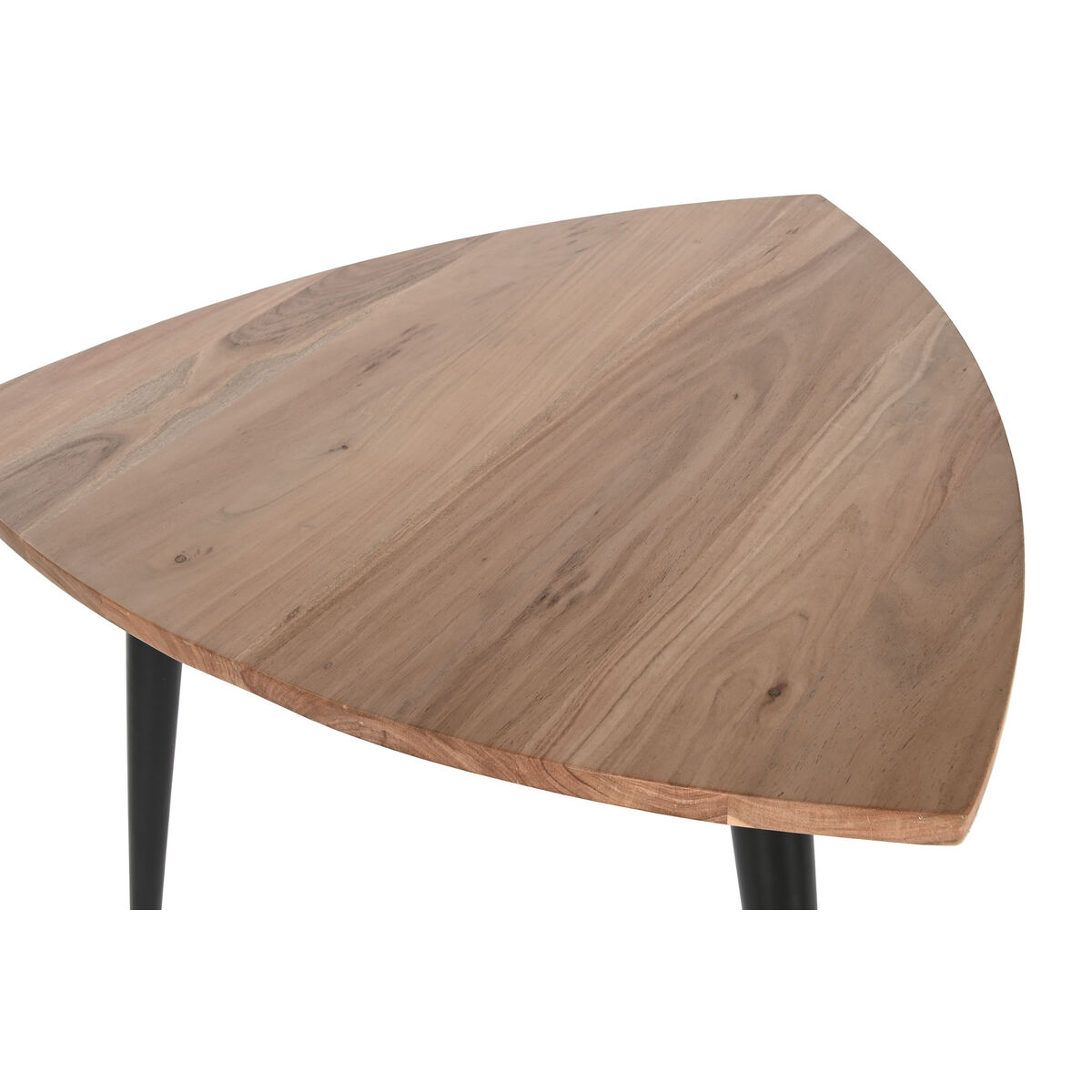Soffbord DKD Home Decor Metall Akaciaträ 90 x 90 x 76 cm - 5