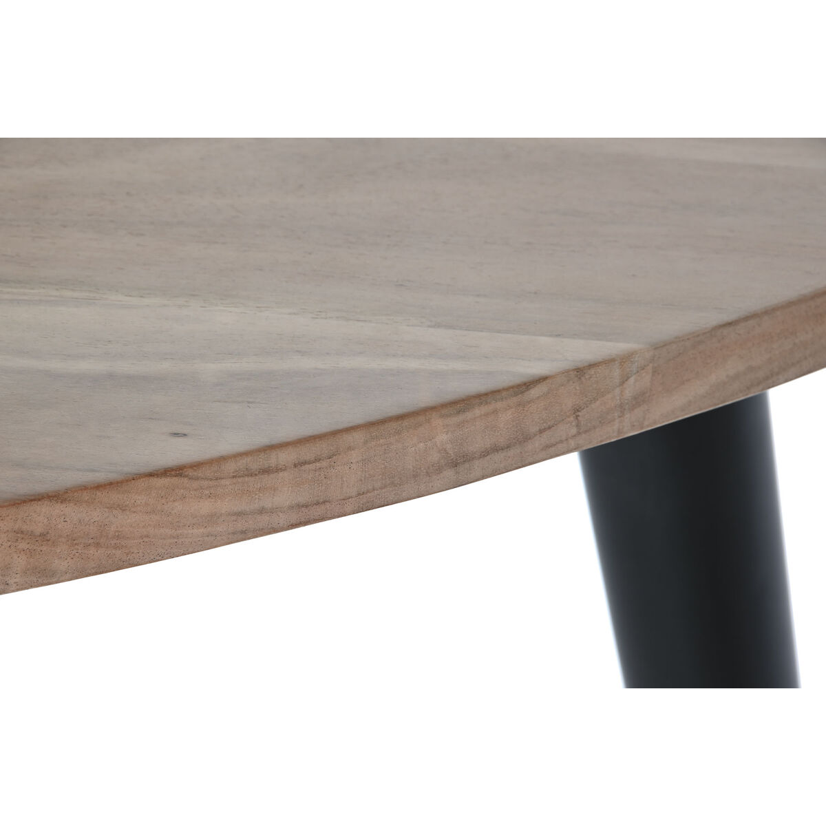 Soffbord DKD Home Decor Metall Akaciaträ 90 x 90 x 76 cm - 2