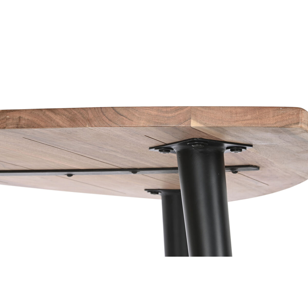 Soffbord DKD Home Decor Metall Akaciaträ 90 x 90 x 76 cm - 3