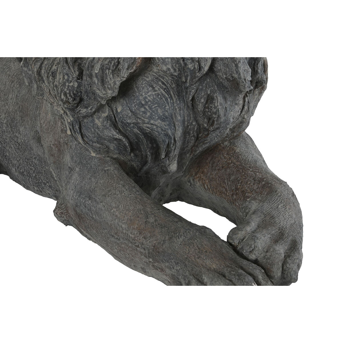 Prydnadsfigur Home ESPRIT Grå Lejonet 80 x 36 x 39 cm - 3