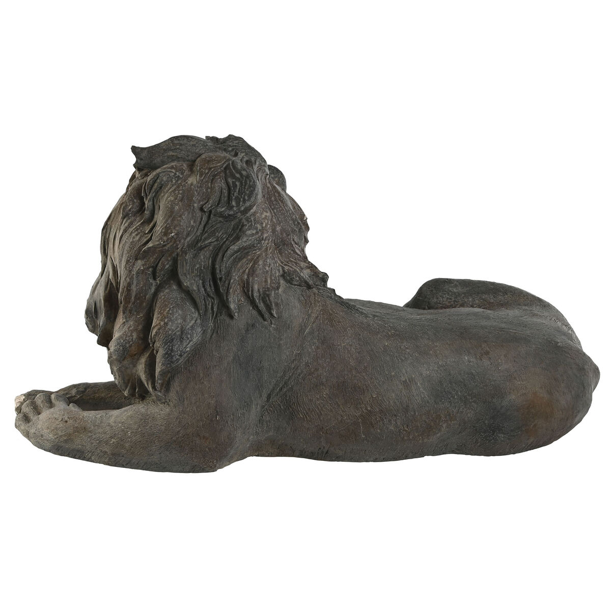 Prydnadsfigur Home ESPRIT Grå Lejonet 80 x 36 x 39 cm - 2