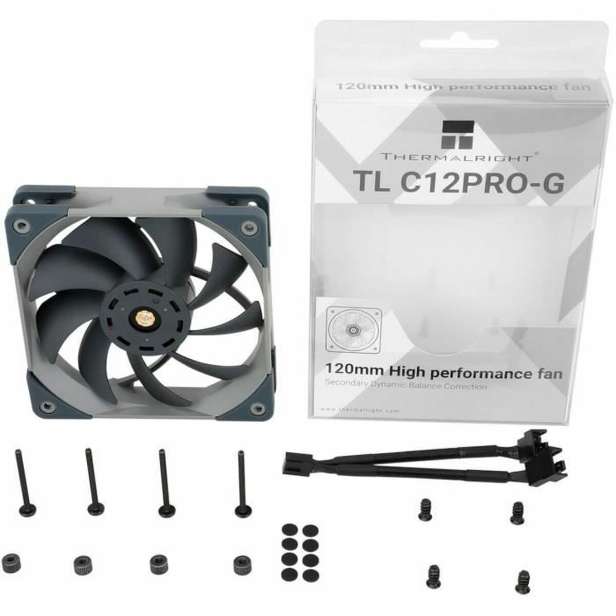 Lådfläkt Thermalright TL-C12PRO-G Ø 12 cm - 3