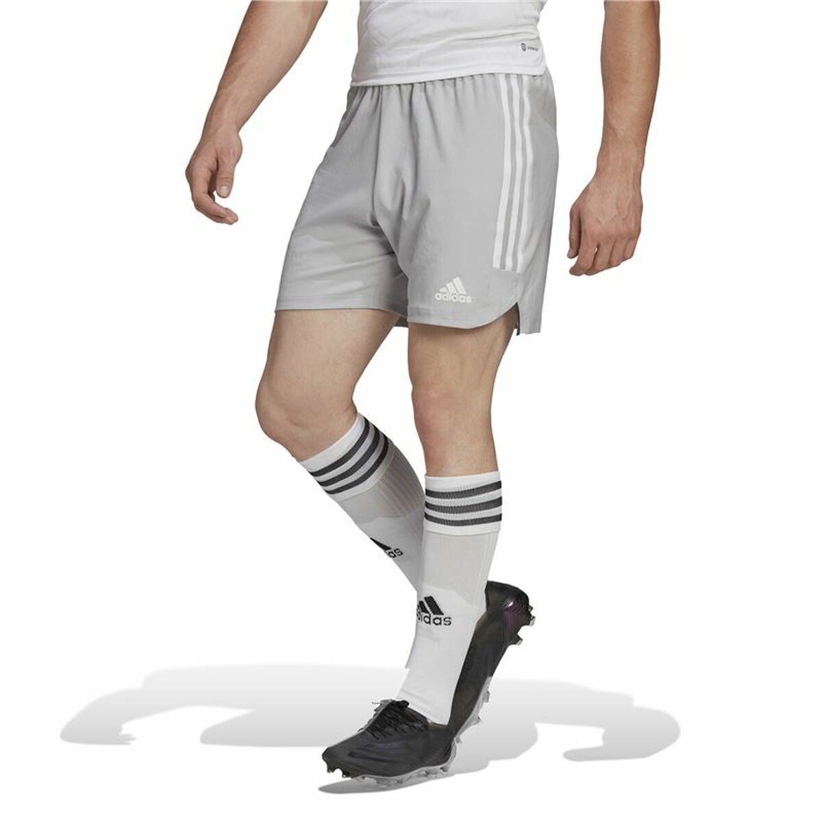 Fotbollsträningsbyxor, Vuxen Adidas Con22 Md Grå - 2