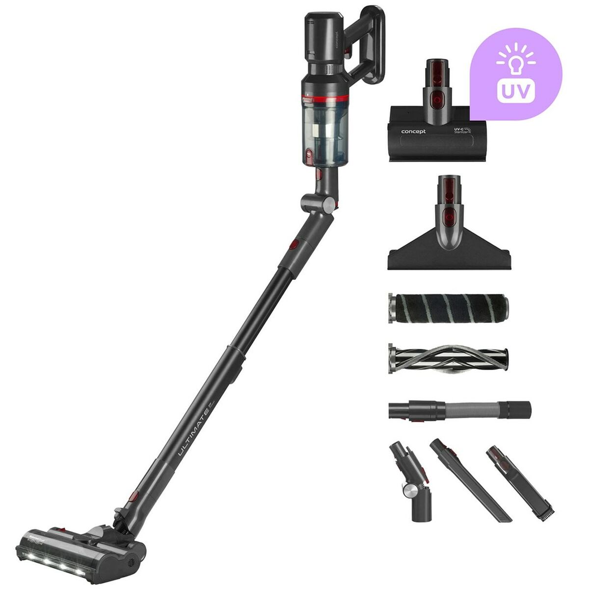 Dammsugarborste Concept VP6150 500 W - 2