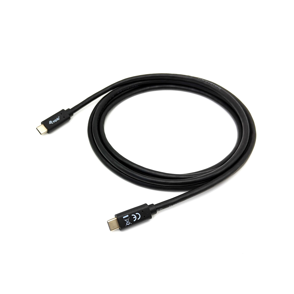 USB-C till USB-C Kabel Equip 12834607101 Svart